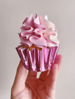 Fairy Floss Pink Foil Cupcake Liner 24 pack