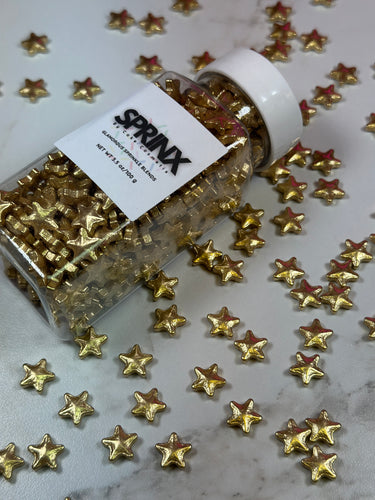 STAR METALLIC GOLD SPRINKLES