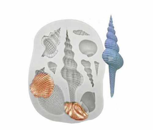  Silicone Sea Shells Mold